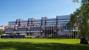 Conseil de l’Europe à Strasbourg, avril 2018